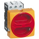 172003 Lastschakelaar 25A 690V 3P afsluitbaar Rood/Geel
