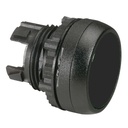 L22AA03 Drukknop Zwart, Spring return, Flush, 22-serie